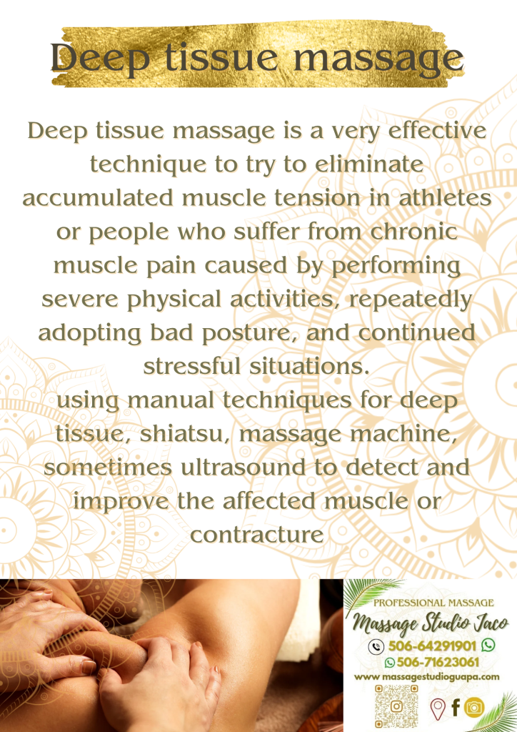 deep tissue massage therapy